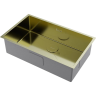 Мойка OMOIKIRI TAKI 74-U/IF-LG нерж.сталь/светлое золото 4993499